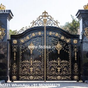 Loha Ka Gate Ka Design, Main Gate Single Door Iron Gate Design Main Gate Lighting In Outdoor