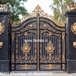 Gate Design 2157, Best Design For Main Gate Main Gate Lighting In Outdoor