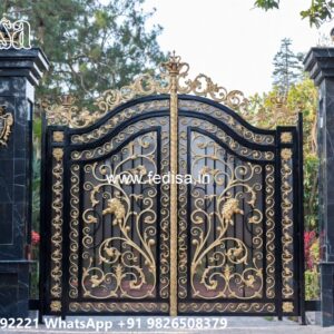 Front Door Gate Design, Home Main Gate Grill Design Main Gate Lighting In Outdoor