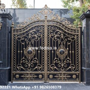Loha Ka Gate Ka Design, Gate Design In Iron Pipe Main Gate Lighting In Outdoor