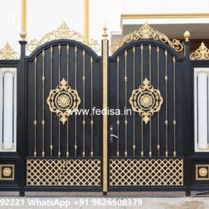 Front Door Gate Design, Front Gate Entrance Design Main Gate Lighting In Outdoor