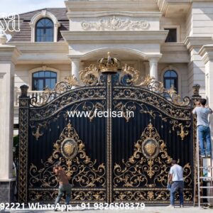 Small Gate Design For House, Gate Design Main Gate Lighting In Outdoor