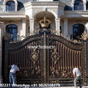 Small Gate Design For House, Entrance Gate Design Main Gate Lighting In Outdoor