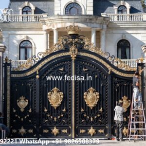 Laser Cutting Design Gate, Main Gate Grill Design For Home Main Gate Lighting In Outdoor