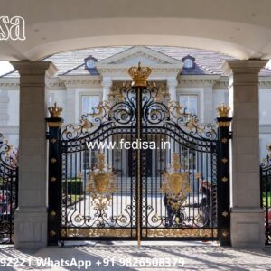 Small Steel Gate Design, New Gate Design Main Gate Lighting In Outdoor