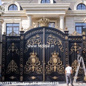 Sliding Gate Design Latest, Main Gate Design 2026 Main Gate Lighting In Outdoor