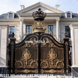 Small Gate Design For House, Industrial Gate Design Main Gate Lighting In Outdoor
