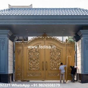Door Design Main Gate, Boundary Wall Main Gate Design Main Gate Lighting In Outdoor