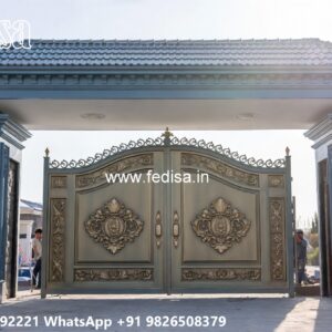 Maharaja Gate Price, Garage Gate Design Main Gate Lighting In Outdoor