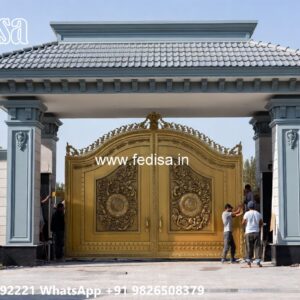 Sliding Gate Design Latest, Latest Gate Design 2026 Main Gate Lighting In Outdoor