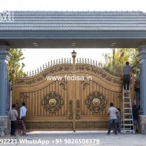 Maharaja Gate Price, Boundary Wall Gate Main Gate Lighting In Outdoor