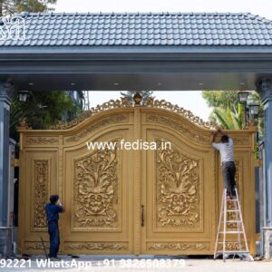Main Gate Design 2026 Price, Mild Steel Gate Main Gate Lighting In Outdoor