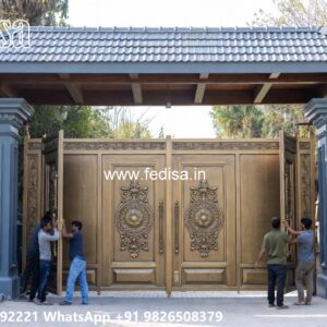 Small Gate Design For House, Iron Pipe Gate Design Catalogue Main Gate Lighting In Outdoor