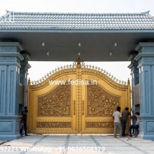 Laser Cutting Design Gate, Main Entrance Gate Design Main Gate Lighting In Outdoor
