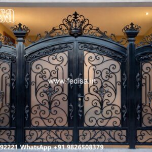 Sliding Gate Design Latest, Front Garden Gates Main Gate Lighting In Outdoor