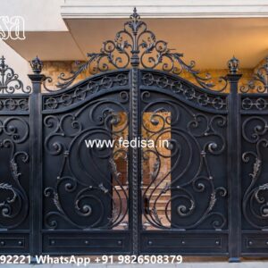Small Gate Design For House, Contemporary Gate Design Main Gate Lighting In Outdoor