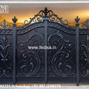 Ss Grill Gate, House Boundary Wall Main Gate Design Main Gate Lighting In Outdoor