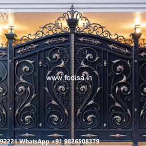 Maharaja Gate Price, Main Gate Design 2026 Simple Main Gate Lighting In Outdoor