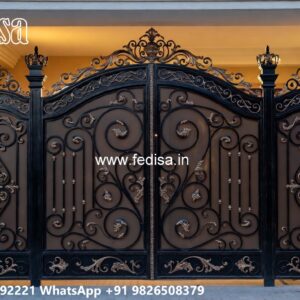 Maharaja Gate Price, Modern House Gate Design Main Gate Lighting In Outdoor