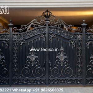 Small Steel Gate Design, Small Gate Design For Home Main Gate Lighting In Outdoor