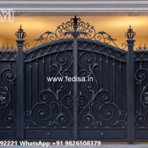Small Steel Gate Design, Grill Gate Ka Design Main Gate Lighting In Outdoor