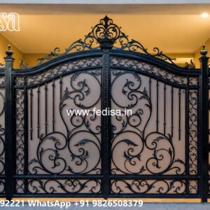 Maharaja Gate Price, Main Gate Design Iron Pipe Main Gate Lighting In Outdoor