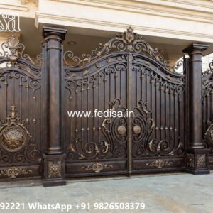 Laser Cutting Design Gate, Main Gate Ke Colour Main Gate Lighting In Outdoor