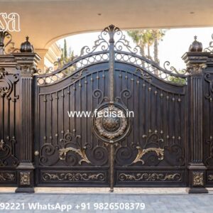 Sliding Gate Design Latest, Sliding Gate Design Latest Main Gate Lighting In Outdoor