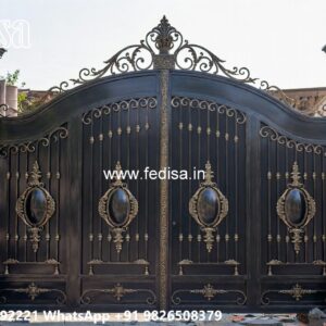 Door Design Main Gate, Modern Gate And Fence Main Gate Lighting In Outdoor