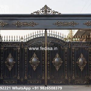 Small Gate Design For House, Grill Gate Catalogue Main Gate Lighting In Outdoor