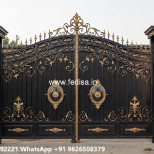 Small Gate Design For House, Beautiful Gate Design For Home Main Gate Lighting In Outdoor