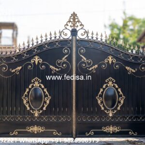 Main Gate Design 2026 Price, Steel Get Dijain Main Gate Lighting In Outdoor