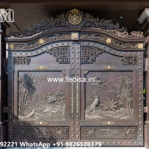Small Gate Design For House, Modern Fence Gate Design Main Gate Lighting In Outdoor