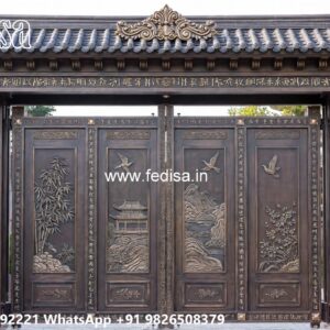 Laser Cutting Design Gate, Modern Gate Design 2026 Stainless Steel Main Gates