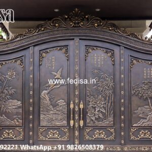 Door Design Main Gate, Lohar Gate Design Stainless Steel Main Gates