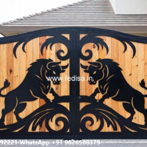Front Steel Gate Design, Makan Ka Get Dijain Stainless Steel Main Gates