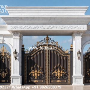 Small Gate Design For House, Boundary Wall Sliding Gate Design Stainless Steel Main Gates