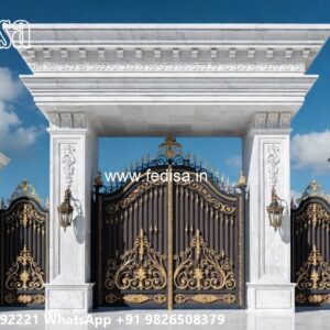 Laser Cutting Design Gate, Loha Gate Colour Stainless Steel Main Gates