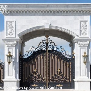 Small Gate Design For House, Modern Main Gate Stainless Steel Main Gates