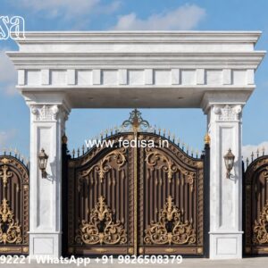 Laser Cutting Design Gate, 5 Feet Main Gate Design Stainless Steel Main Gates