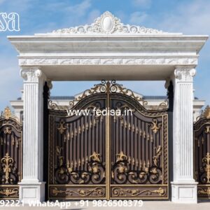 Front Steel Gate Design, Simple Main Gate Design Iron Stainless Steel Main Gates