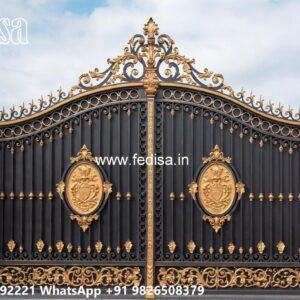 Sliding Gate Design Latest, Main Gate Grill Colour Stainless Steel Main Gates