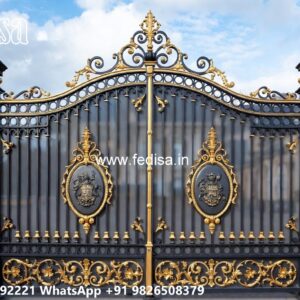 Small Gate Design For House, Mid Century Modern Gate Stainless Steel Main Gates