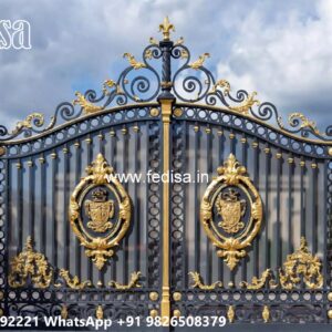 Swing Gate Design, 7 Feet Gate Design Stainless Steel Main Gates