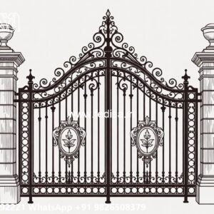 Maharaja Gate Price, Best House Gate Design Stainless Steel Main Gates