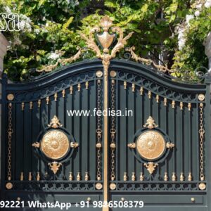 Ss Grill Gate, Four Fold Gate Design Stainless Steel Main Gates