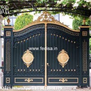 Small Gate Design For House, Iron Arch Gate Design Stainless Steel Main Gates