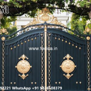 Sliding Gate Design Latest, Compound Grill Gate Design Stainless Steel Main Gates