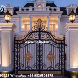 Front Steel Gate Design, Modern Gate Design For Small House Stainless Steel Main Gates