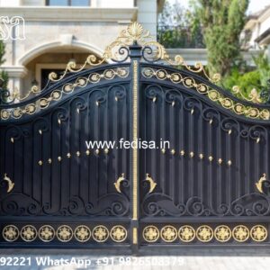Laser Cutting Design Gate, House Compound Gate Design Stainless Steel Main Gates